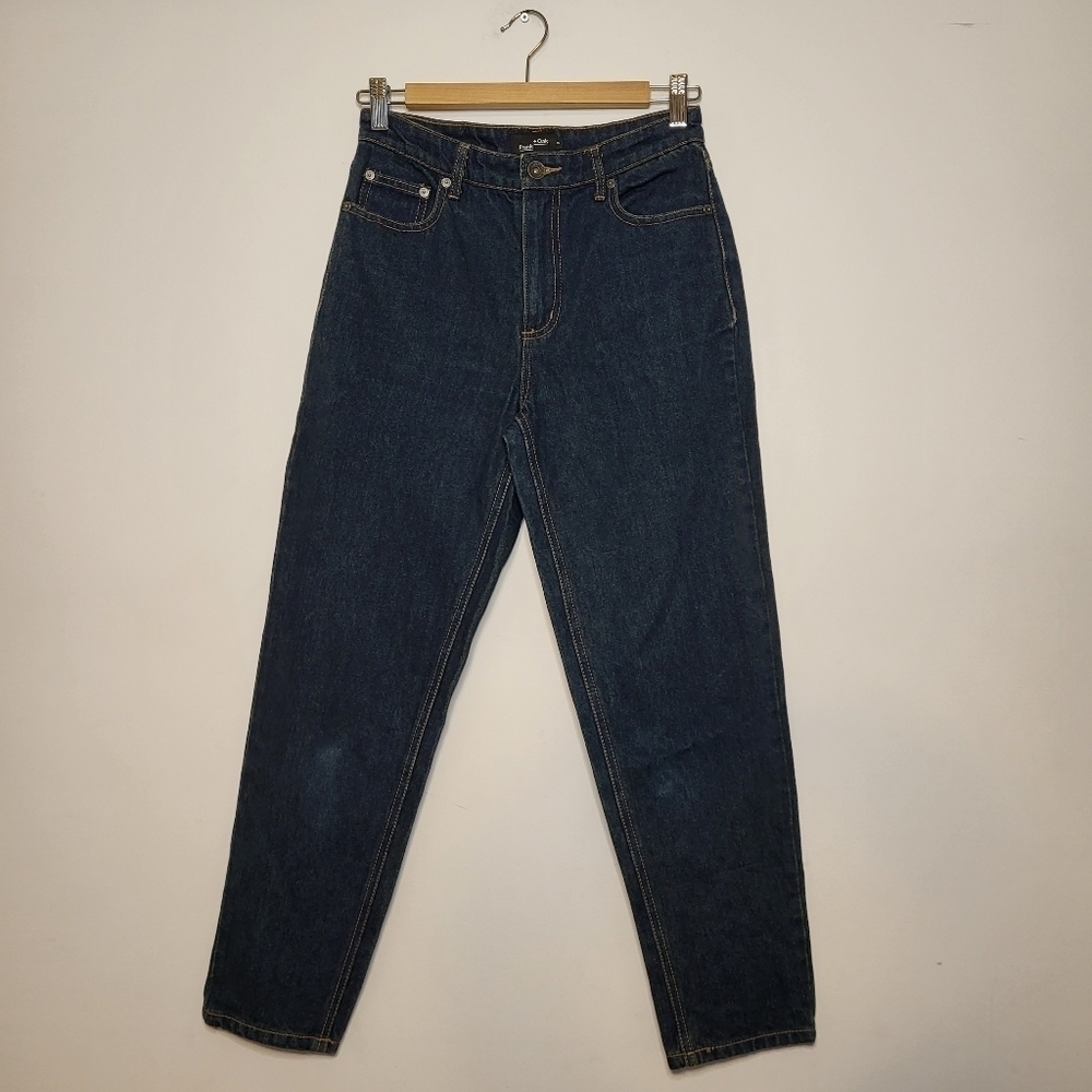 Frank And Oak Mom Styled Blue Jeans Size 26